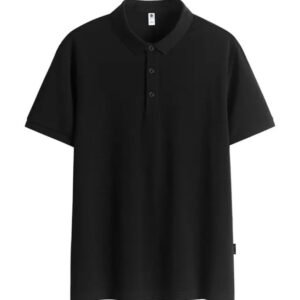 Summer new polo Drifit shirt short-sleeved men's solid color stand-up collar half-sleeshirtved