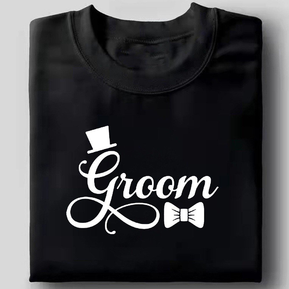 Basic Styles COD Groom Bride Squad Tshirt Unisex for men and women XNXL01 Top Shirts - Image 13