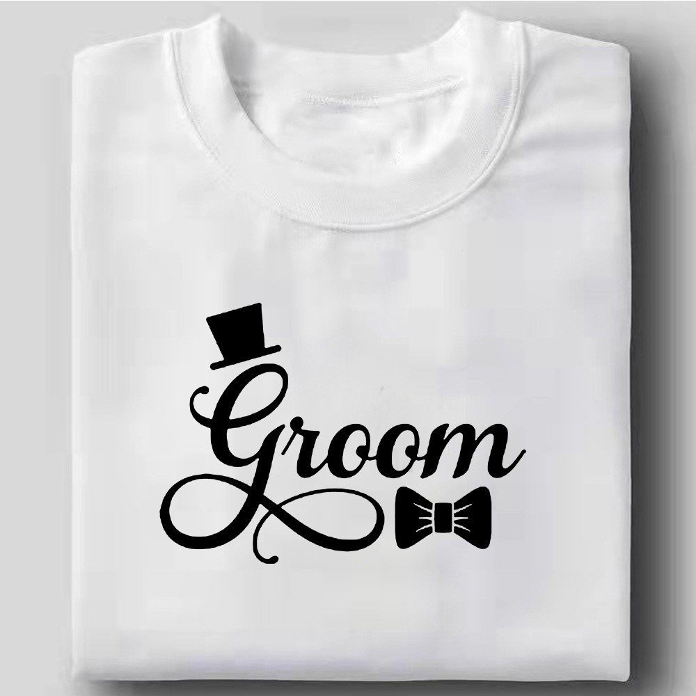 Basic Styles COD Groom Bride Squad Tshirt Unisex for men and women XNXL01 Top Shirts - Image 15