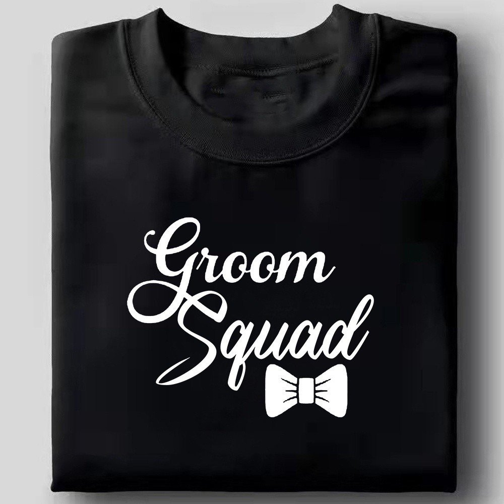 Basic Styles COD Groom Bride Squad Tshirt Unisex for men and women XNXL01 Top Shirts - Image 4