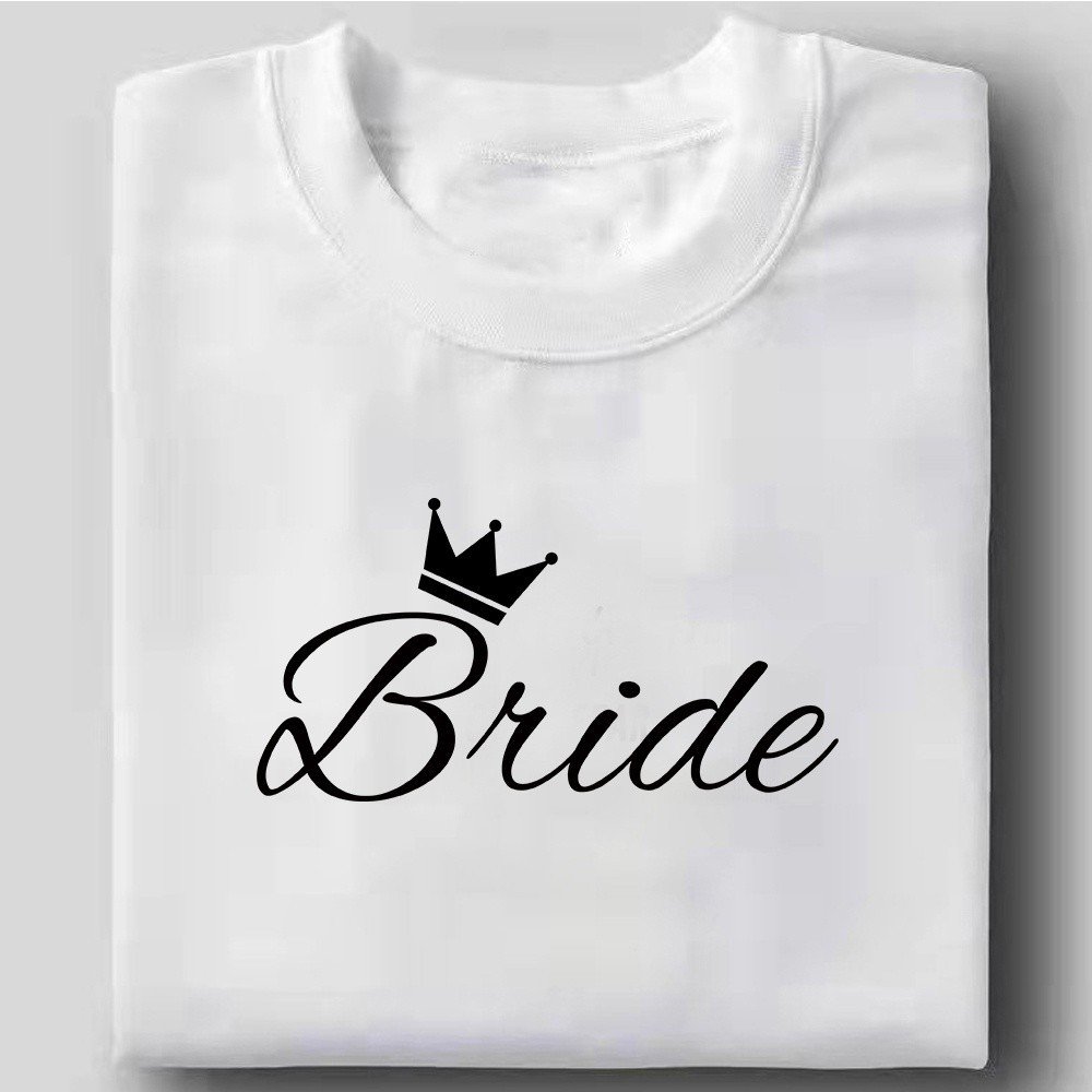 Basic Styles COD Groom Bride Squad Tshirt Unisex for men and women XNXL01 Top Shirts - Image 6