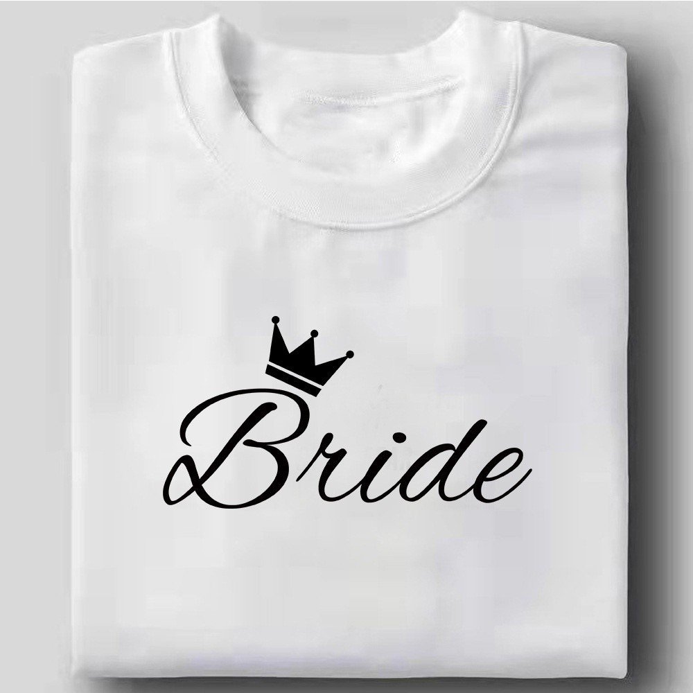 Basic Styles COD Groom Bride Squad Tshirt Unisex for men and women XNXL01 Top Shirts - Image 10