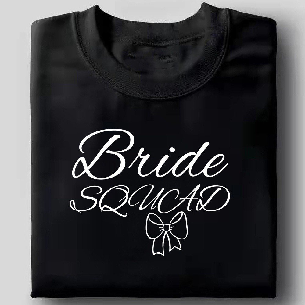 Basic Styles COD Groom Bride Squad Tshirt Unisex for men and women XNXL01 Top Shirts - Image 7