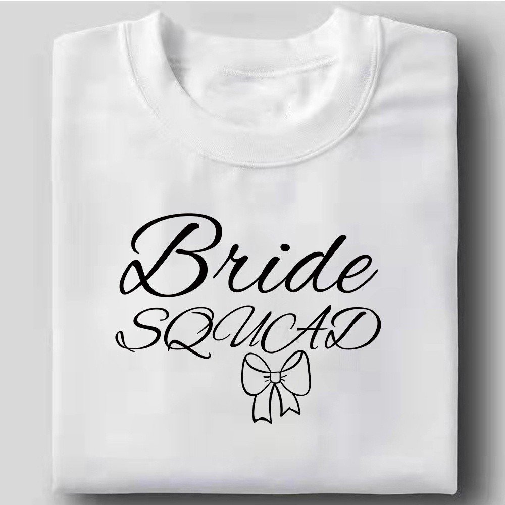 Basic Styles COD Groom Bride Squad Tshirt Unisex for men and women XNXL01 Top Shirts - Image 8