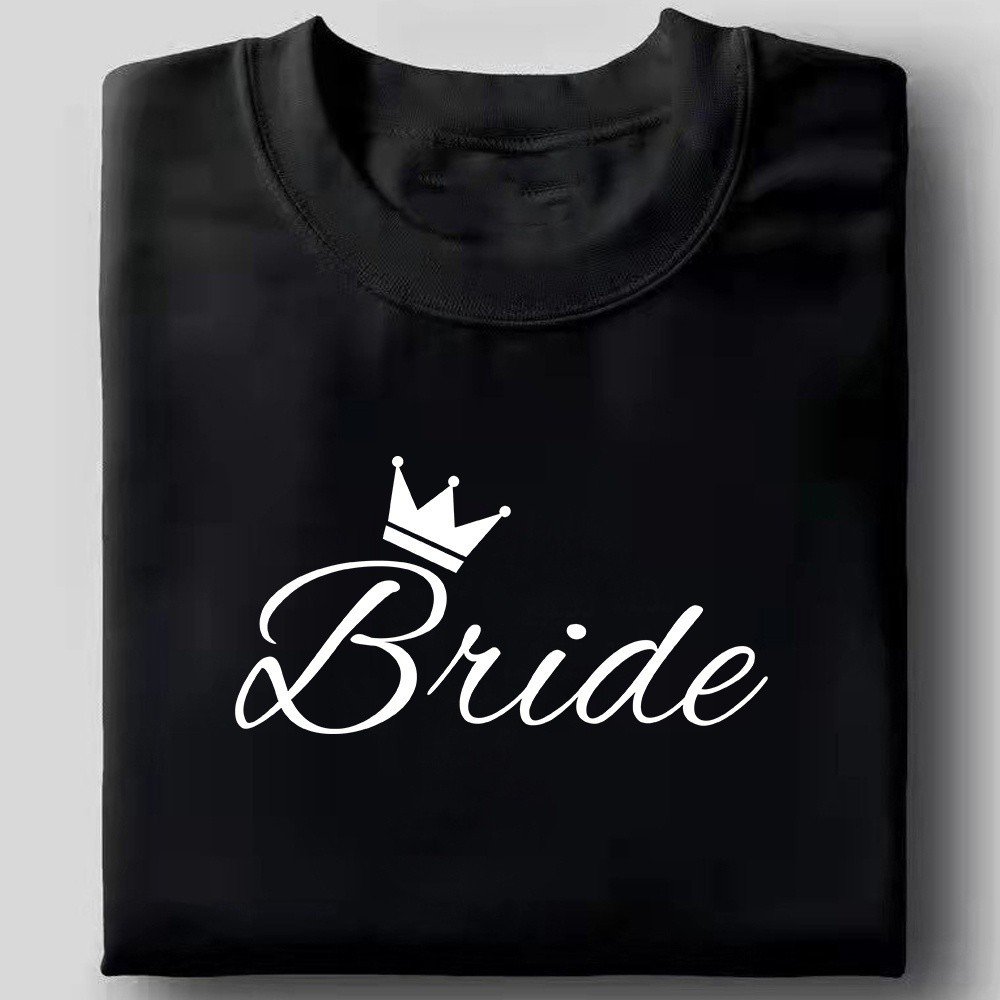 Basic Styles COD Groom Bride Squad Tshirt Unisex for men and women XNXL01 Top Shirts - Image 5