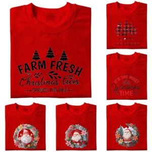 COD MERRY CHRISTMAS HAPPY NEW YEAR 2026 NEW YEAR TSHIRT Red 333